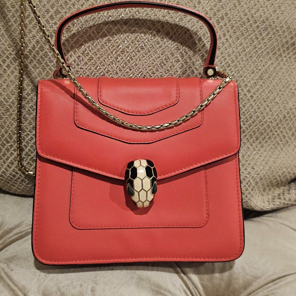 Bvlgari Serpenti Top handle Crossbody Bag